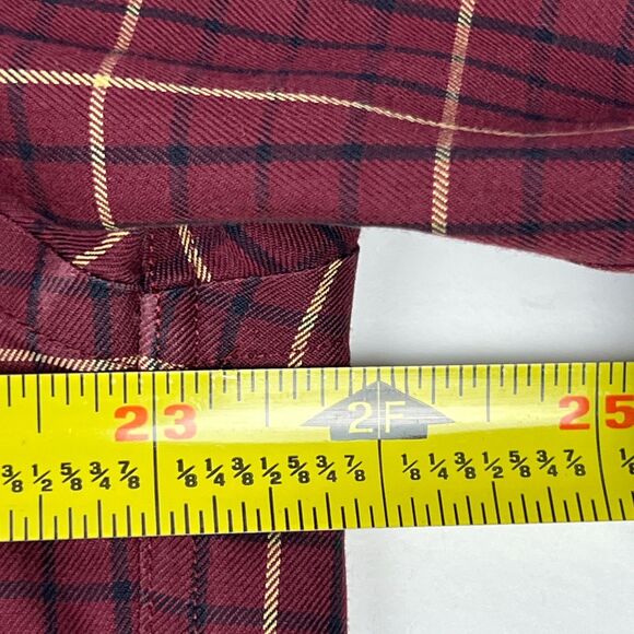 Brooks Brothers Casual Shirt Non-Iron Traditional Red Check Long-Slv Button-Down - Picture 11 of 13